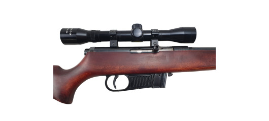 BRADERIE OCCASION - CARABINE SEMI-AUTOMATIQUE VOERE CAL.22LR + LUNETTE TASCO 4x32