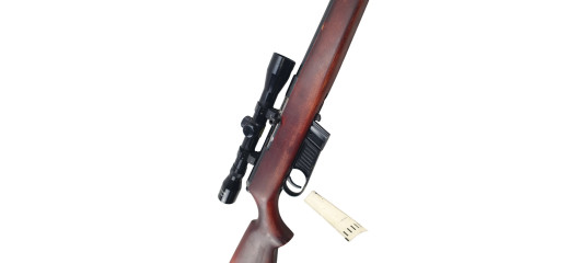 BRADERIE OCCASION - CARABINE SEMI-AUTOMATIQUE VOERE CAL.22LR + LUNETTE TASCO 4x32