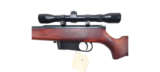 BRADERIE OCCASION - CARABINE SEMI-AUTOMATIQUE VOERE CAL.22LR + LUNETTE TASCO 4x32