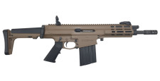 BRADERIE OCCASION - CARABINE HAUT DE GAMME ROBINSON ARMAMENT XCR-M 308WIN FDE CANON 9.5"
