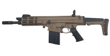 BRADERIE OCCASION - CARABINE HAUT DE GAMME ROBINSON ARMAMENT XCR-M 308WIN FDE CANON 9.5"
