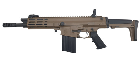 BRADERIE OCCASION - CARABINE HAUT DE GAMME ROBINSON ARMAMENT XCR-M 308WIN FDE CANON 9.5"