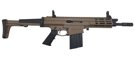 BRADERIE OCCASION - CARABINE HAUT DE GAMME ROBINSON ARMAMENT XCR-M 308WIN FDE CANON 9.5"