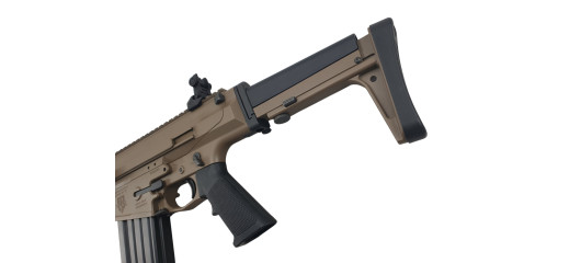 BRADERIE OCCASION - CARABINE HAUT DE GAMME ROBINSON ARMAMENT XCR-M 308WIN FDE CANON 9.5"