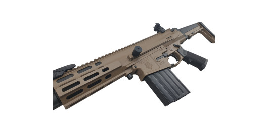 BRADERIE OCCASION - CARABINE HAUT DE GAMME ROBINSON ARMAMENT XCR-M 308WIN FDE CANON 9.5"