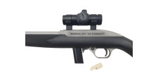 BRADERIE OCCASION - CARABINE SEMI-AUTO MOSSBERG 702 PLINKSTER CAL.22LR + POINT ROUGE UMAREX