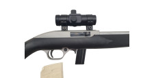 BRADERIE OCCASION - CARABINE SEMI-AUTO MOSSBERG 702 PLINKSTER CAL.22LR + POINT ROUGE UMAREX