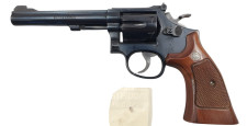 BRADERIE OCCASION - REVOLVER SMITH&WESSON MOD.17-5 CALIBRE 22LR CANON 6" - BEL ETAT