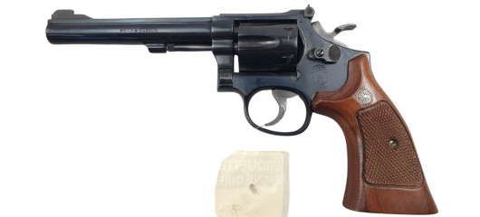 BRADERIE OCCASION - REVOLVER SMITH&WESSON MOD.17-5 CALIBRE 22LR CANON 6" - BEL ETAT