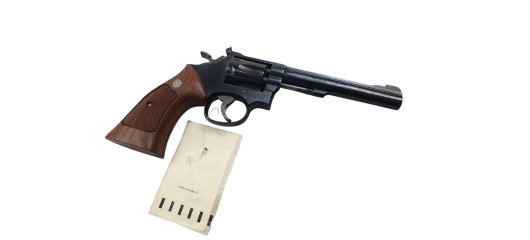 BRADERIE OCCASION - REVOLVER SMITH&WESSON MOD.17-5 CALIBRE 22LR CANON 6" - BEL ETAT