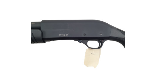 BRADERIE OCCASION - FUSIL A POMPE ATA ETOS PUMP ACTION CAL.12/76 5+1 CANON 61CM