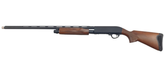BRADERIE OCCASION - FUSIL A POMPE HATSAN ESCORT PUMP BOIS CAL.20/76 CANON 71cm