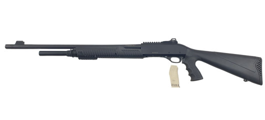 BRADERIE OCCASION - FUSIL A POMPE ATA ETOS TACTICAL CAL.12/76 HIGH-CAPACITY 7+1 CANON 61CM