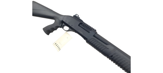 BRADERIE OCCASION - FUSIL A POMPE ATA ETOS TACTICAL CAL.12/76 HIGH-CAPACITY 7+1 CANON 61CM