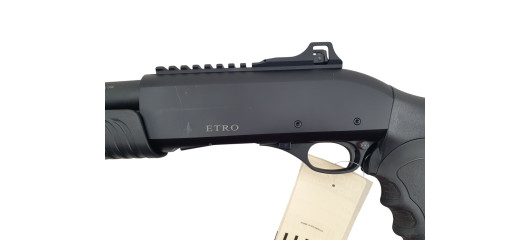 BRADERIE OCCASION - FUSIL A POMPE ATA ETOS TACTICAL CAL.12/76 HIGH-CAPACITY 7+1 CANON 61CM