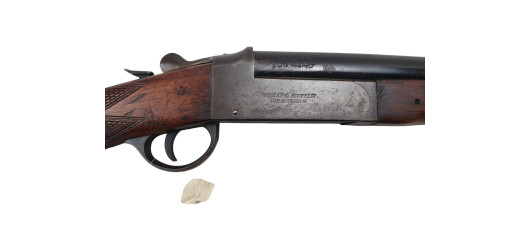 OCCASION - FUSIL MONOCOUPANGLAIS WEBLEY&SCOTT CALIBRE 12/70 CANON 76CM