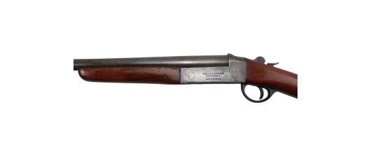 OCCASION - FUSIL MONOCOUP WEBLEY&SCOTT CALIBRE 12/70 CANON 76CM