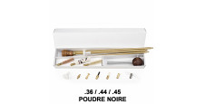 Kit complet nettoyage et chargement armes à poudre noire 36 / 44 / 45