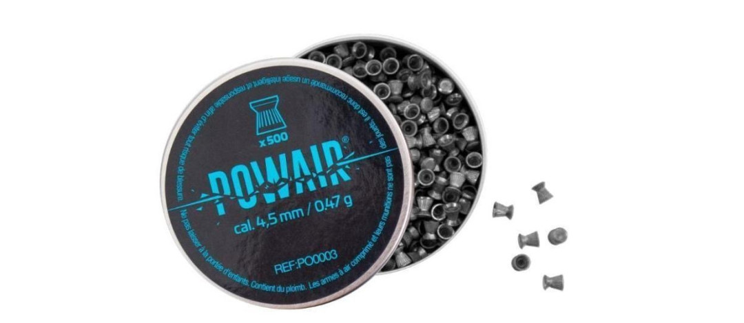 500 Plombs PowAir cal.4,5mm - 0.47g