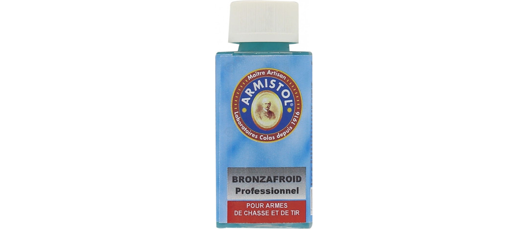 Flacon de produit de retouche de bronzage à froid ARMISTOL BRONZAFROID 60ml