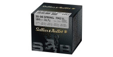 BOITE DE 50 CARTOUCHES SELLIER BELLOT CAL.30-06 FMJ 180GRS