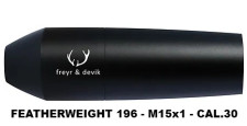MODERATEUR DE SON FREYR&DEVIK 196 CALIBRE 30 FILETAGE M15x1