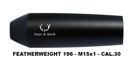 MODERATEUR DE SON FREYR&DEVIK 196 CALIBRE 30 FILETAGE M15x1