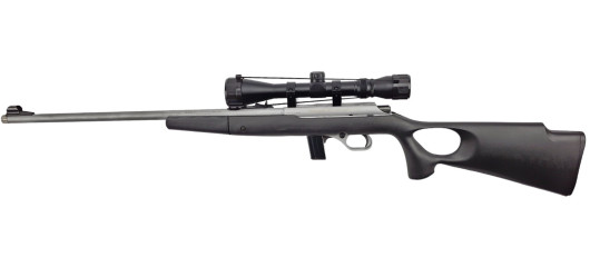 OCCASION - CARABINE MOSSBERG 802 PLINKSTER INOX 22LR + LUNETTE 3-9X40 + MODERATEUR NEUF