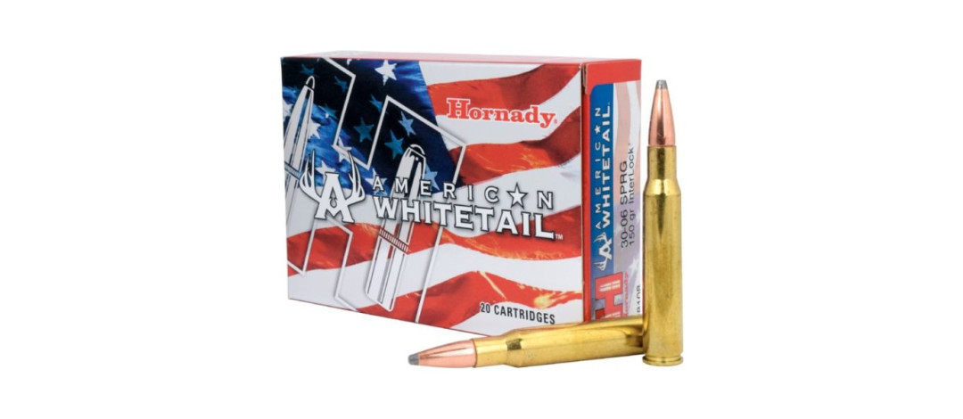 BOITE DE 20 CARTOUCHES HORNADY 30-06 SPRG 150 GR INTERLOCK  AMERICAN WHITETAIL