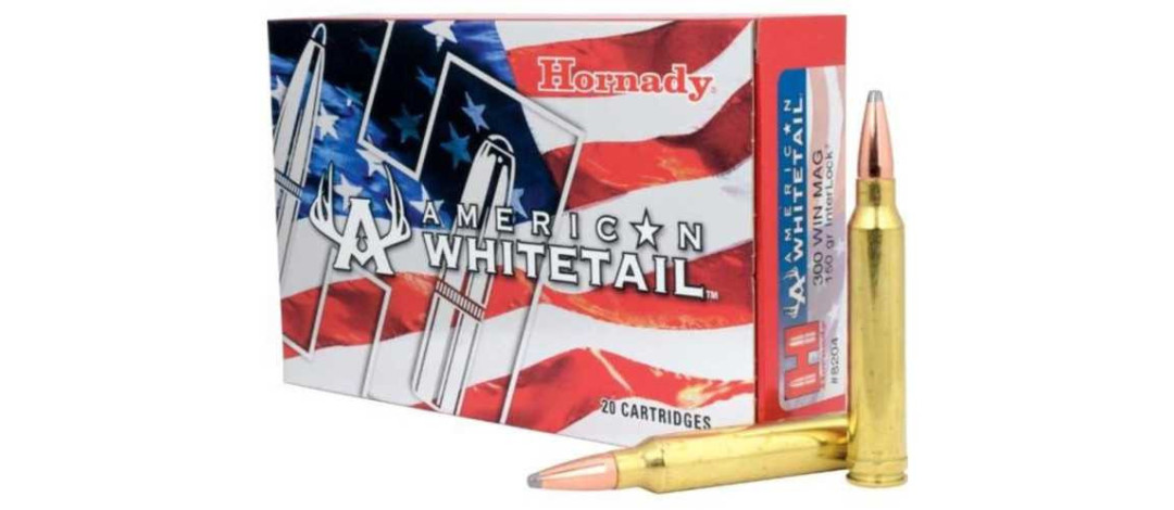 BOITE DE 20 CARTOUCHES HORNADY 308WIN 165 GR INTERLOCK AMERICAN WHITETAIL