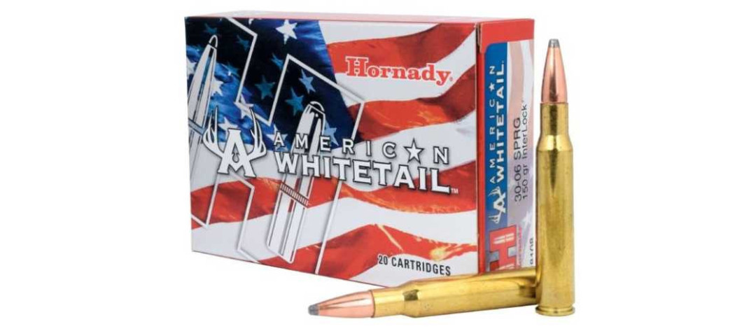 BOITE DE 20 CARTOUCHES HORNADY 30-06 SPRG 180 GR INTERLOCK AMERICAN WHITETAIL